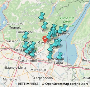 Mappa La Porta Del Garda, 25085 Gavardo BS, Italia (10.635)