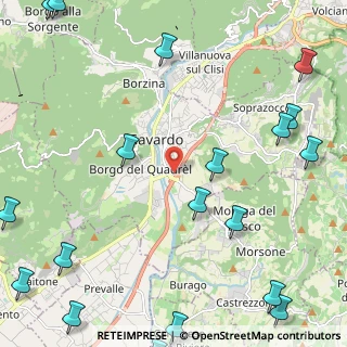 Mappa La Porta Del Garda, 25085 Gavardo BS, Italia (3.5735)