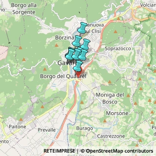 Mappa La Porta Del Garda, 25085 Gavardo BS, Italia (1.04727)