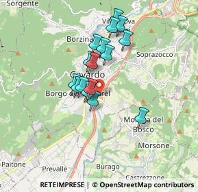 Mappa La Porta Del Garda, 25085 Gavardo BS, Italia (1.37563)