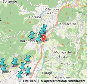 Mappa La Porta Del Garda, 25085 Gavardo BS, Italia (2.70917)