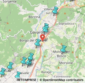 Mappa La Porta Del Garda, 25085 Gavardo BS, Italia (2.82786)