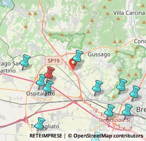 Mappa 25050 Castegnato BS, Italia (5.998)
