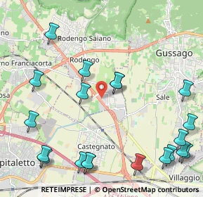 Mappa 25050 Castegnato BS, Italia (2.7845)