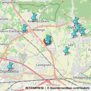 Mappa 25050 Castegnato BS, Italia (2.19909)