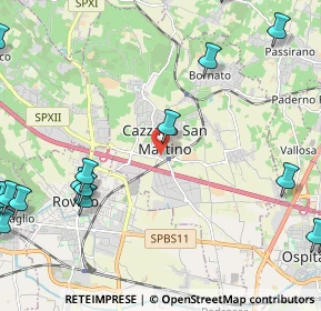 Mappa Via Astolfo Lunardi, 25046 Cazzago San Martino BS, Italia (3.35529)
