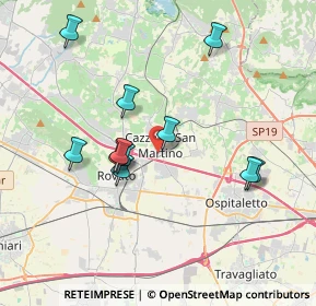 Mappa Via Astolfo Lunardi, 25046 Cazzago San Martino BS, Italia (3.46727)