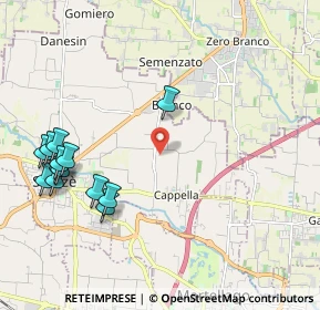 Mappa Via Boschi, 30037 Scorzè VE, Italia (2.44)