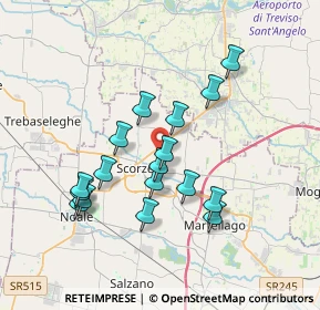 Mappa Via Tito Speri, 30037 Scorzè VE, Italia (3.26118)