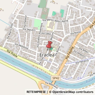 Mappa Via G. Mazzini, 12, 30020 Eraclea, Venezia (Veneto)
