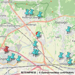 Mappa Franciacorta Outlet Village, 25050 Rodengo-saiano BS, Italia (3.11)