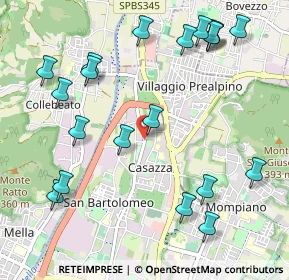 Mappa Via Giovan Battista Formentini, 25136 Brescia BS, Italia (1.2415)