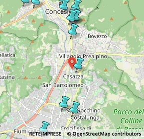 Mappa Via Giovan Battista Formentini, 25136 Brescia BS, Italia (2.71857)
