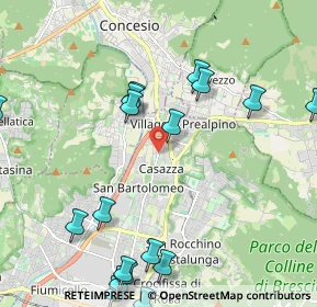 Mappa Via Giovan Battista Formentini, 25136 Brescia BS, Italia (2.787)