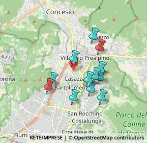 Mappa Via Giovan Battista Formentini, 25136 Brescia BS, Italia (1.46417)