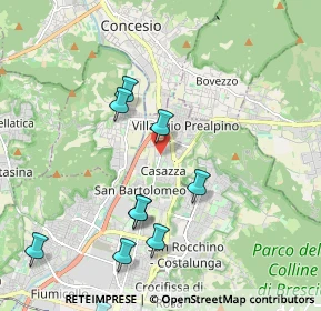 Mappa Via Giovan Battista Formentini, 25136 Brescia BS, Italia (2.6725)