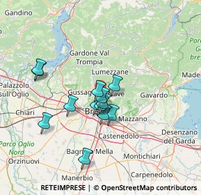 Mappa Via Giovan Battista Formentini, 25136 Brescia BS, Italia (10.97769)