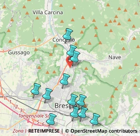 Mappa Via Giovan Battista Formentini, 25136 Brescia BS, Italia (5.415)