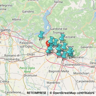 Mappa Via Cascina Croce, 25050 Paderno Franciacorta BS, Italia (8.92)