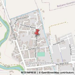 Mappa Via F.lli Rosselli, 25, 36050 Quinto Vicentino, Vicenza (Veneto)
