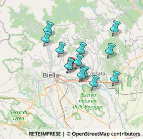 Mappa Via Valgrande, 13855 Valdengo BI, Italia (5.31538)