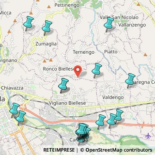 Mappa Via Valgrande, 13856 Vigliano Biellese BI, Italia (3.116)