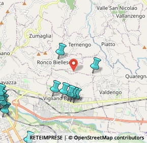 Mappa Via Valgrande, 13855 Valdengo BI, Italia (3.17471)