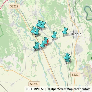 Mappa Via Oleggio, 28015 Momo NO, Italia (2.80929)