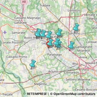 Mappa Legnano 2000, 20025 Legnano MI, Italia (5.07636)