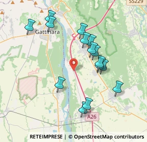 Mappa Via S. Martino, 28074 Ghemme NO, Italia (3.67733)