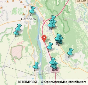 Mappa Via S. Martino, 28074 Ghemme NO, Italia (3.70941)