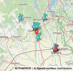 Mappa Via S. Martino, 28074 Ghemme NO, Italia (13.94182)