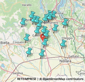 Mappa Via S. Martino, 28074 Ghemme NO, Italia (12.24474)