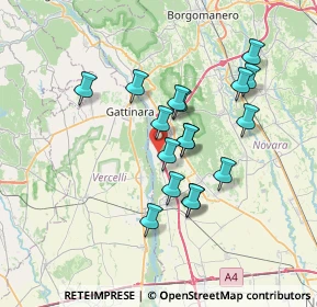 Mappa Via S. Martino, 28074 Ghemme NO, Italia (6.03941)