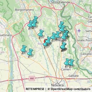 Mappa Via Marconi, 28015 Momo NO, Italia (6.599)