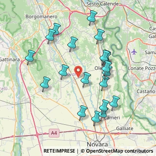 Mappa Via Marconi, 28015 Momo NO, Italia (7.966)