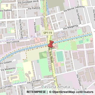 Mappa Via Reali, 116, 20037 Paderno Dugnano, Milano (Lombardia)