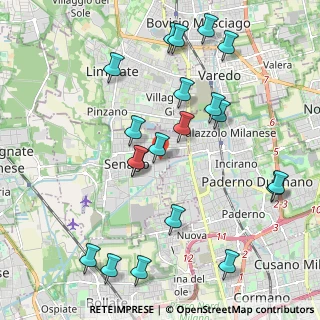 Mappa Viale Risorgimento, 20030 Senago MI, Italia (2.2785)