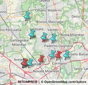 Mappa Via Risorgimento, 20030 Senago MI, Italia (3.87923)