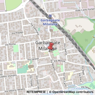 Mappa Via Milano, 13, 20024 Garbagnate Milanese, Milano (Lombardia)
