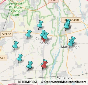 Mappa Via R. Leoncavallo, 24055 Cologno Al Serio BG, Italia (4.085)