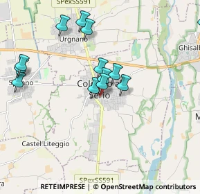 Mappa Via R. Leoncavallo, 24055 Cologno Al Serio BG, Italia (1.91077)