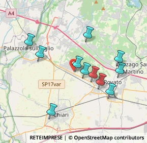 Mappa Via San Protasio, 25033 Cologne BS, Italia (3.54545)