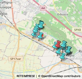 Mappa Via San Protasio, 25033 Cologne BS, Italia (1.735)