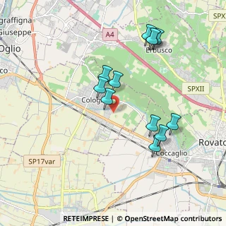 Mappa Via Corsola, 25033 Cologne BS, Italia (1.8625)