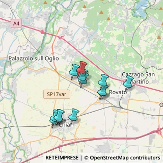 Mappa Via Corsola, 25033 Cologne BS, Italia (3.22154)