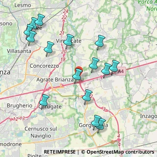 Mappa Via Don Marnoni, 20864 Agrate Brianza MB, Italia (4.544)