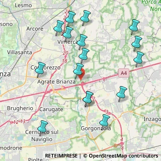 Mappa Via Don Marnoni, 20864 Agrate Brianza MB, Italia (4.66438)