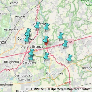 Mappa Via Don Marnoni, 20864 Agrate Brianza MB, Italia (3.365)