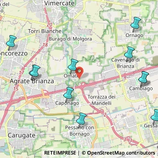 Mappa Via Don Marnoni, 20864 Agrate Brianza MB, Italia (2.90273)
